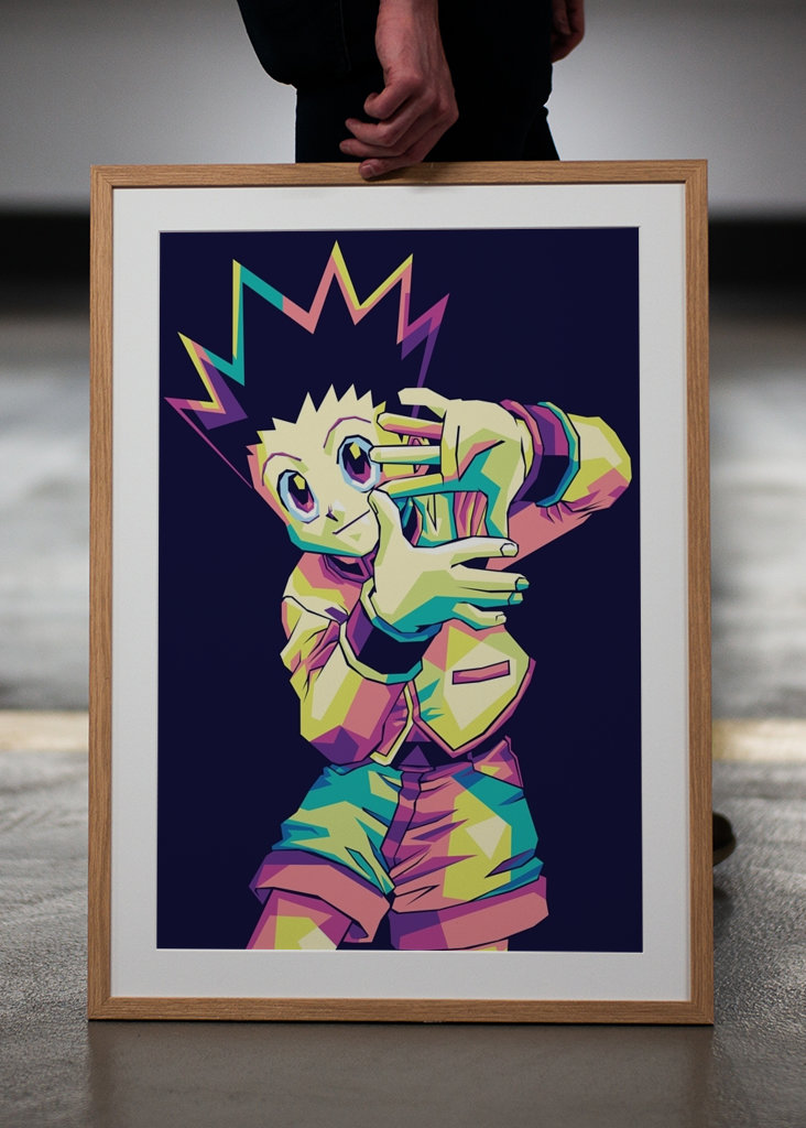 Gon Freecss Pop Art wpap fullc