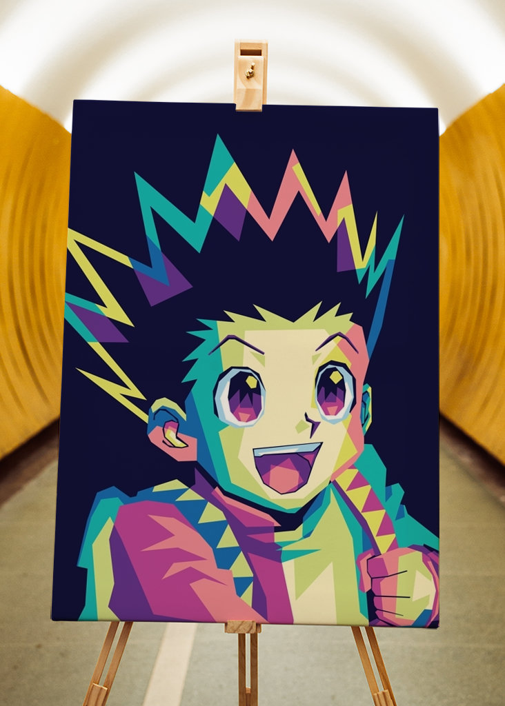 Gon Freecss Pop Art anime