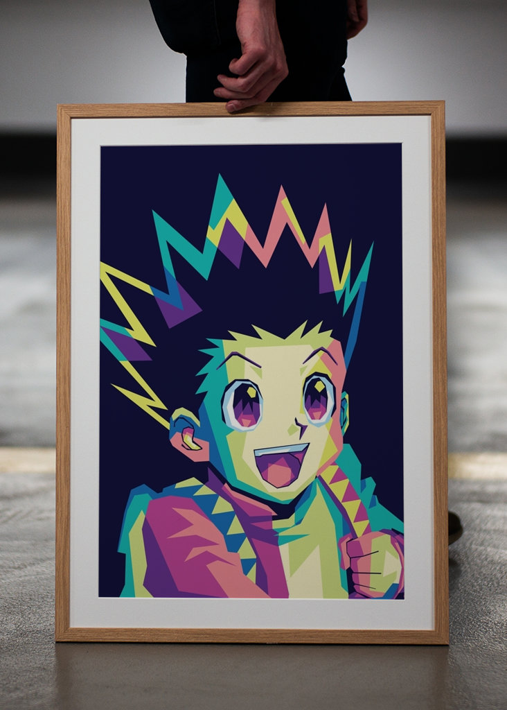 Gon Freecss Pop Art anime
