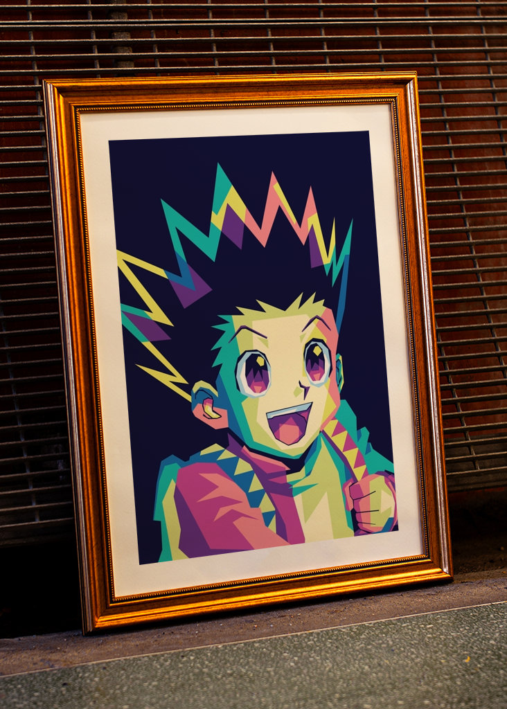 Gon Freecss Pop Art anime