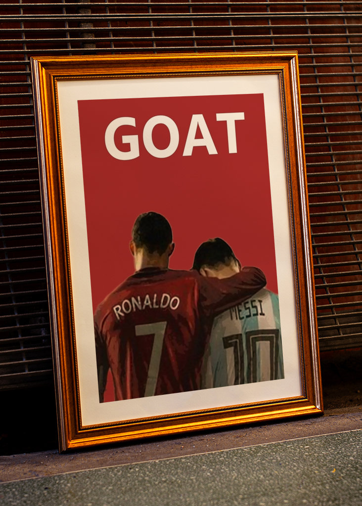 Ronaldo x Messi Goat