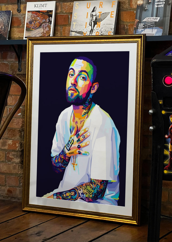Mac Miller Pop Art