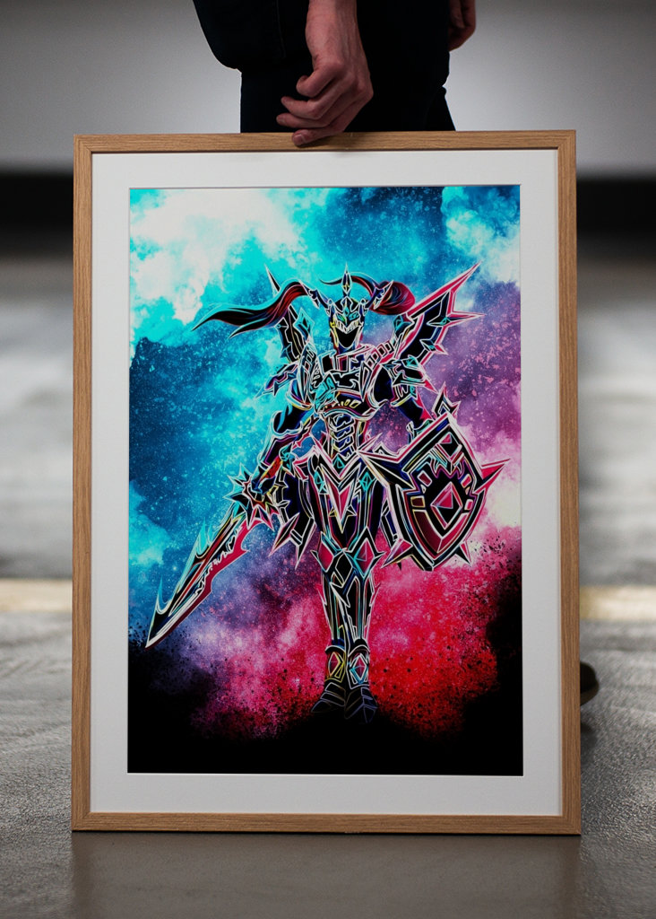 Soldado de brillo negro