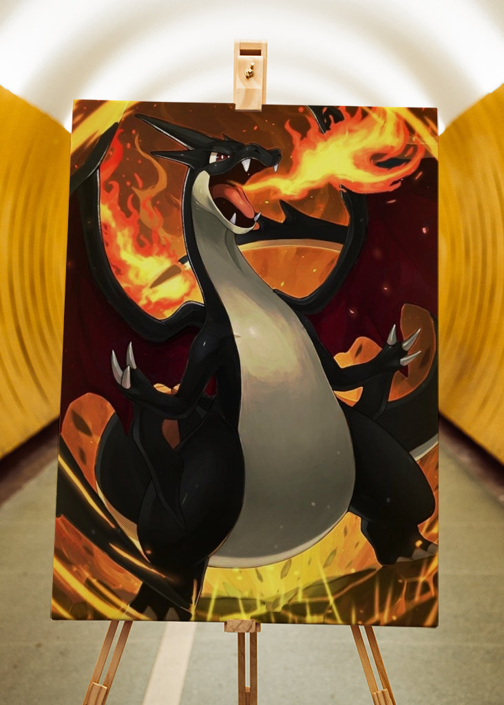 Black Charizard - Pokemon