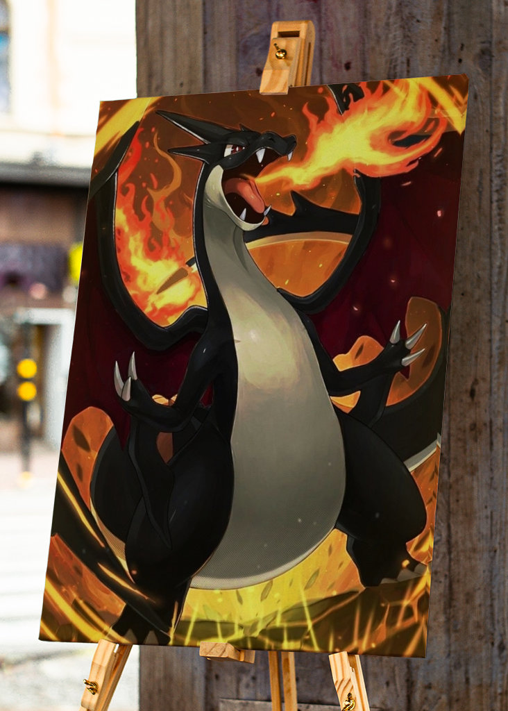 Black Charizard - Pokemon