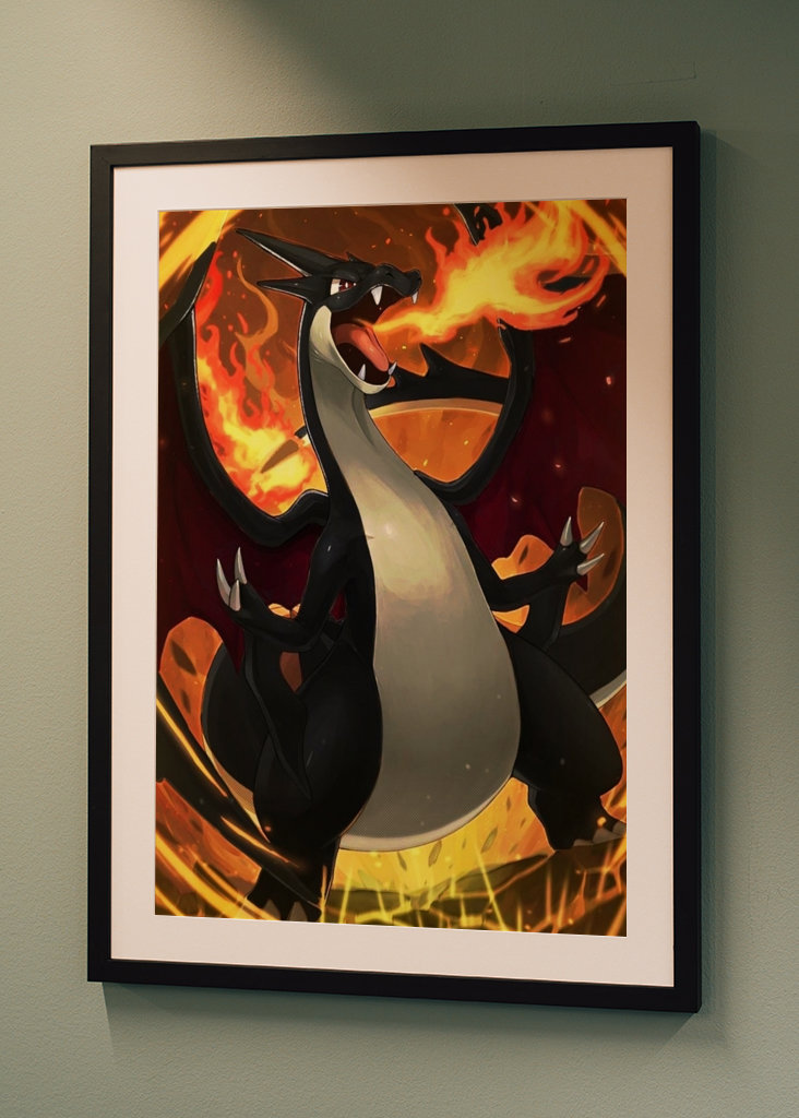 Black Charizard - Pokemon