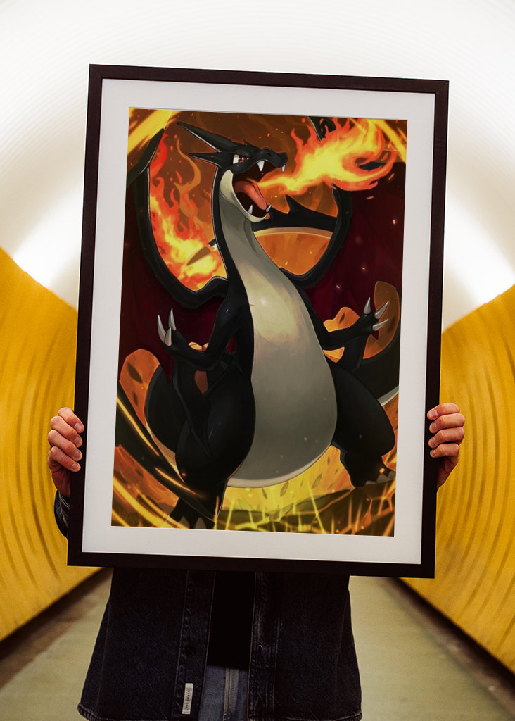 Black Charizard - Pokemon