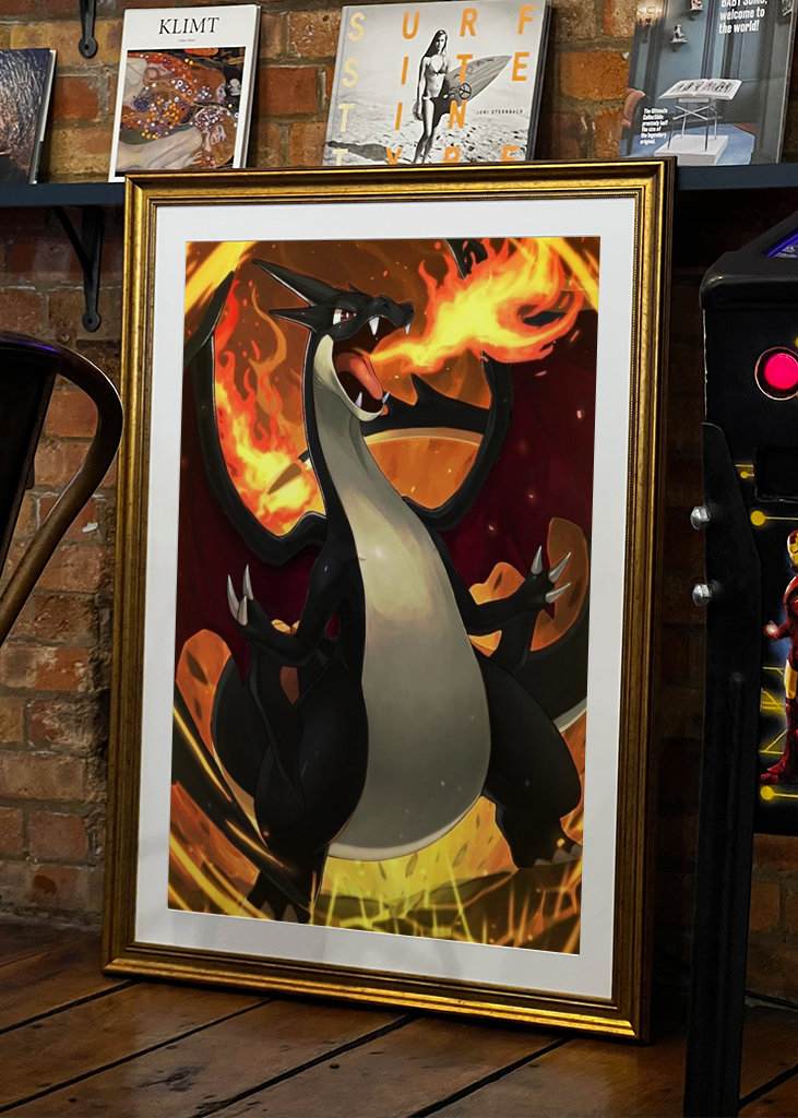 Black Charizard - Pokemon