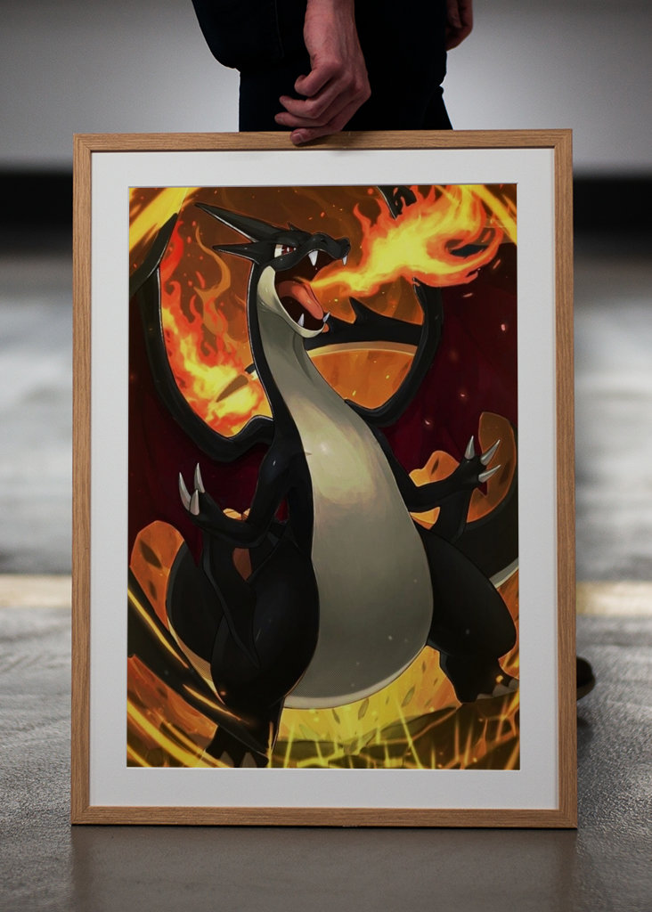 Black Charizard - Pokemon