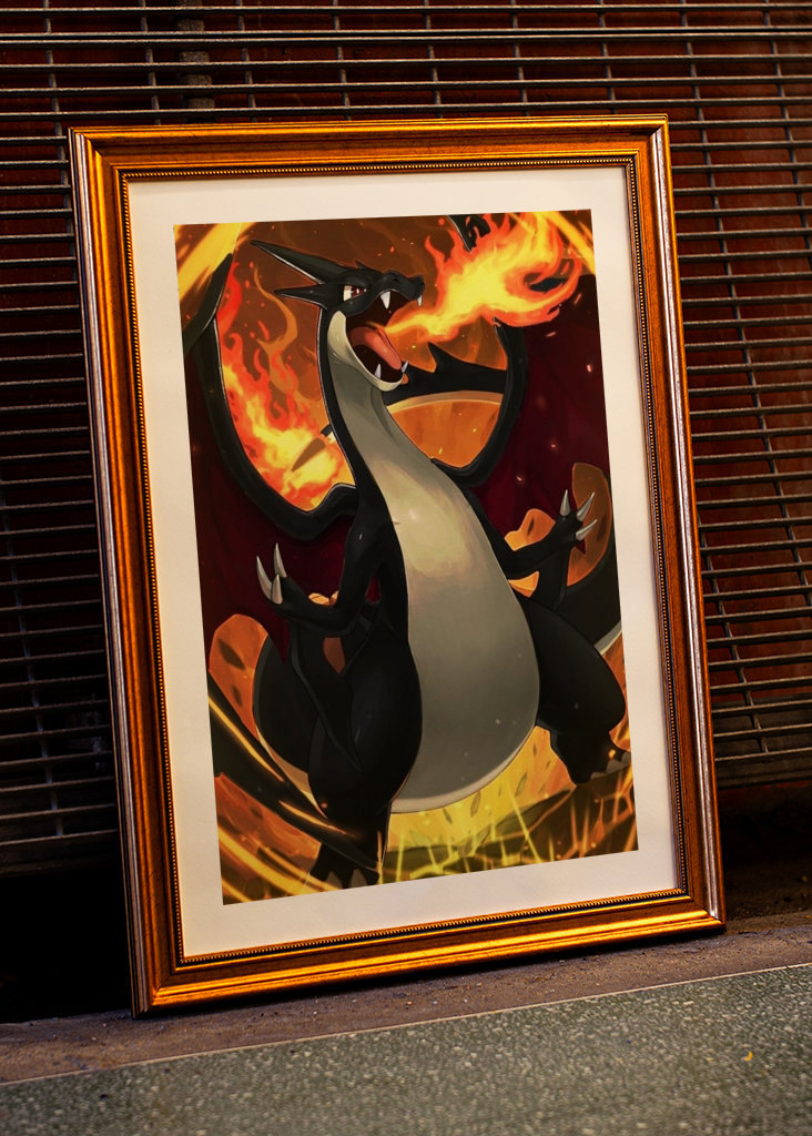 Black Charizard - Pokemon