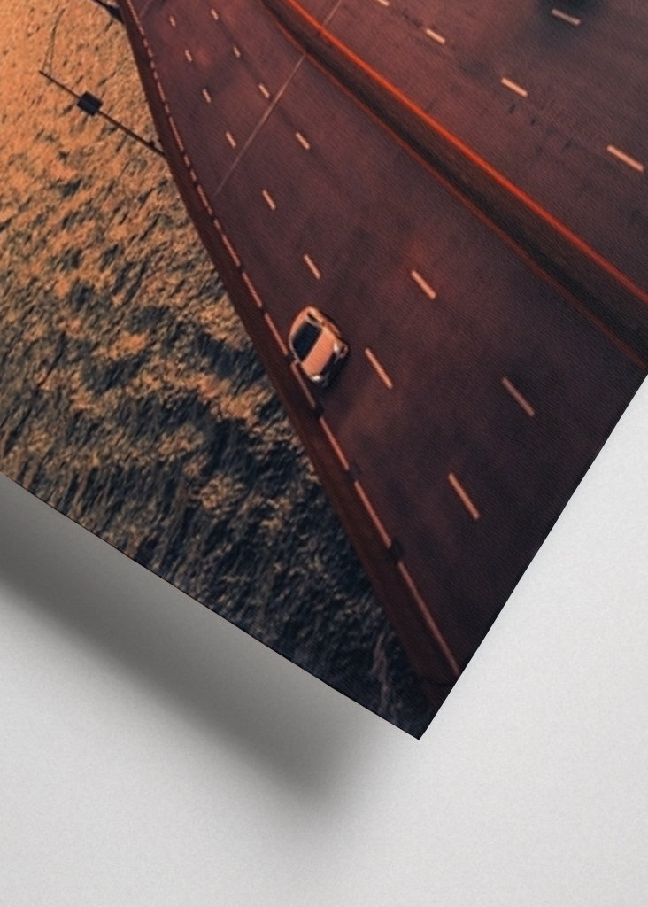 Solnedgang i New York City