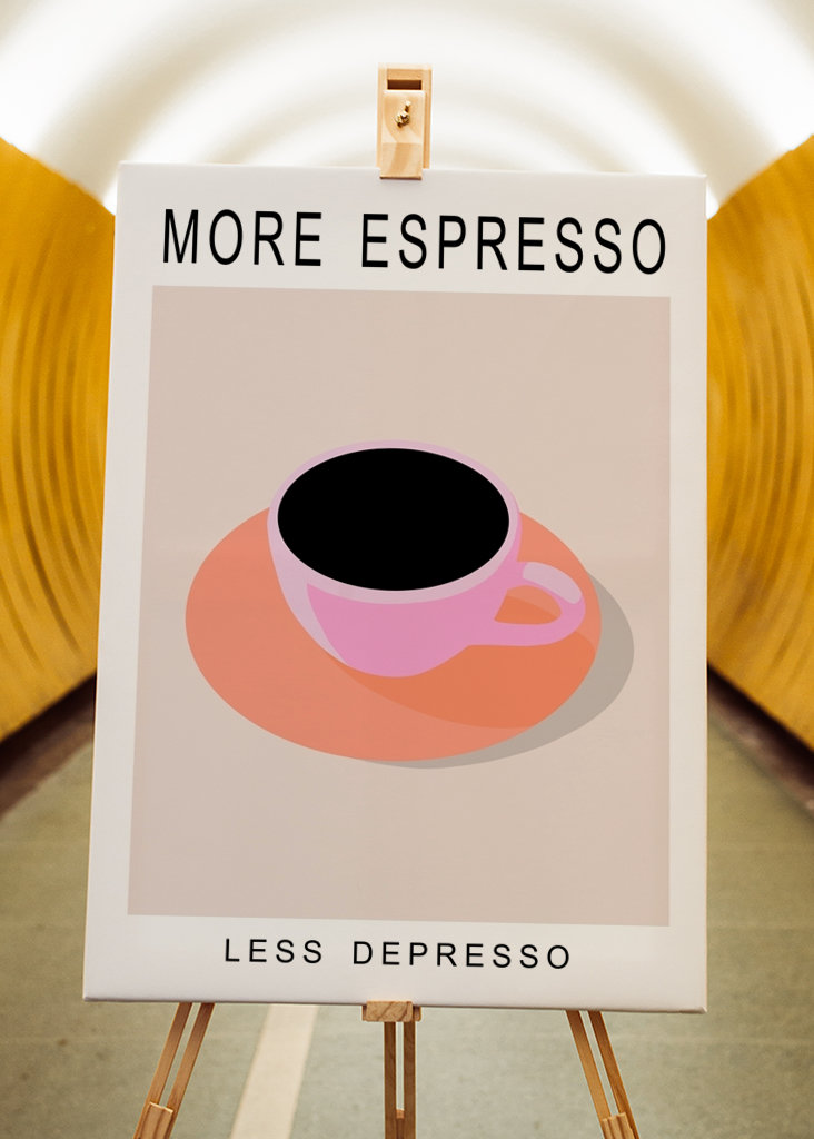 More Espresso - Less Depresso