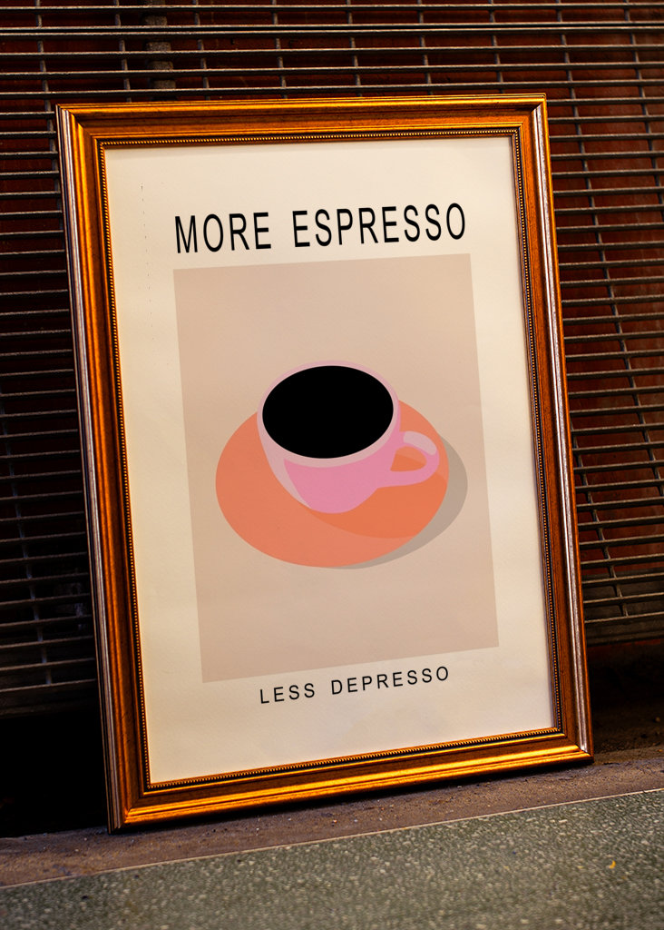 More Espresso - Less Depresso