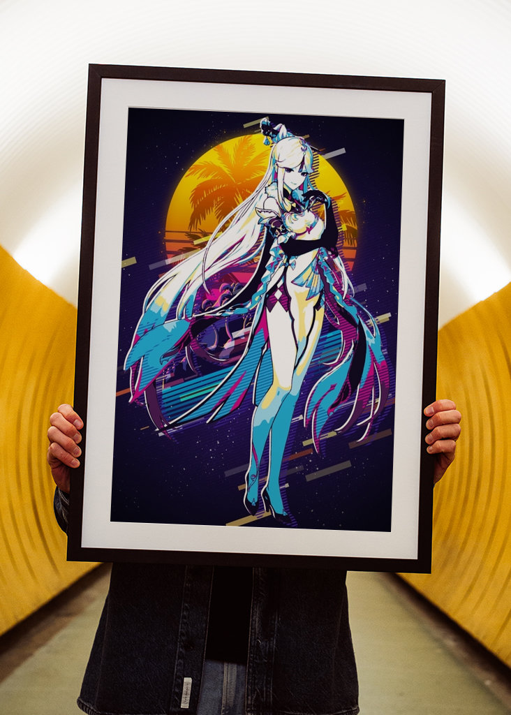 Ningguang - 80-tals retro