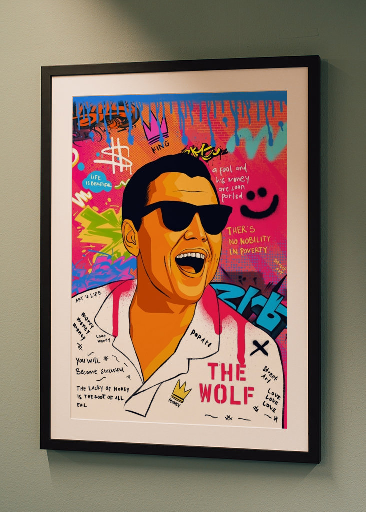 Leonardo Dicaprio Graffiti Art