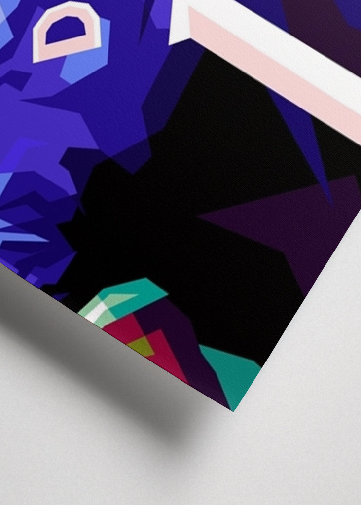 Didier Drogba wpap pop art 