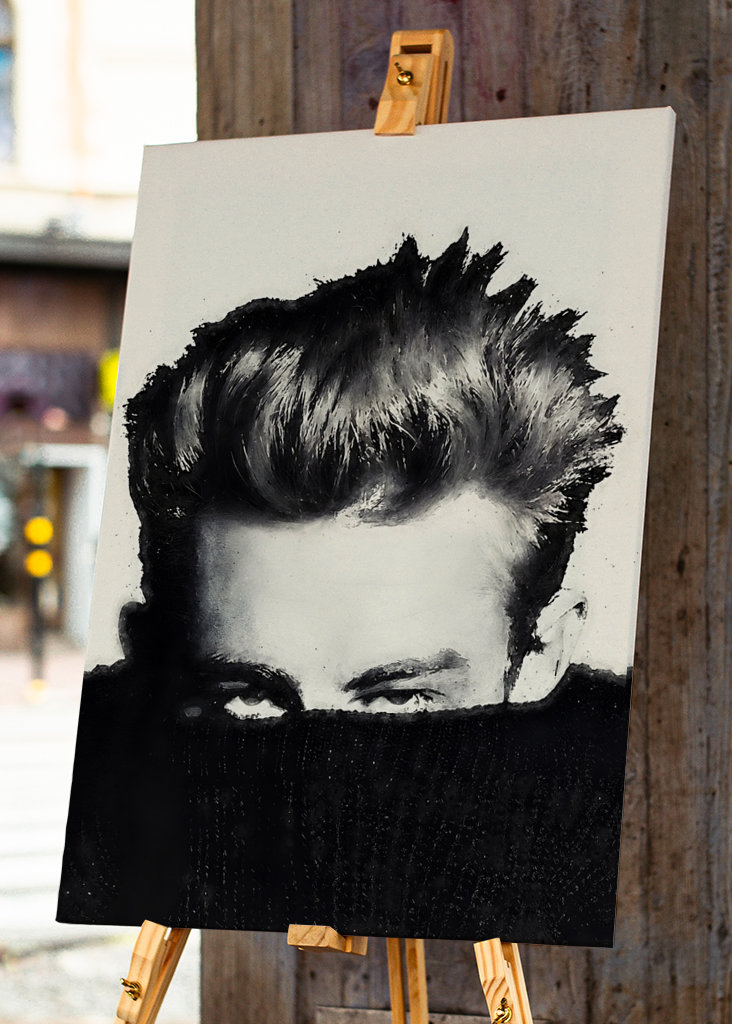 James Dean Hiding