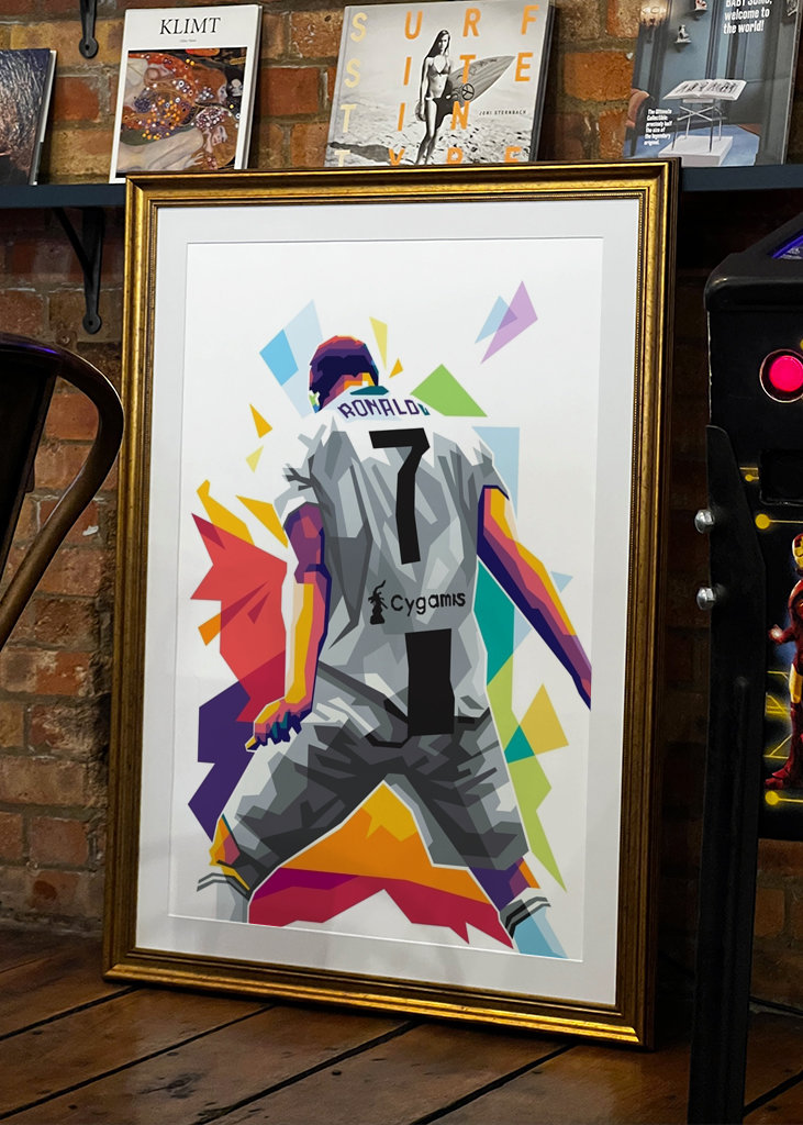 L'esultanza di Ronaldo