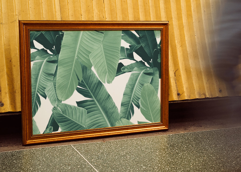 Tropische Bananenblätter Dschungel 