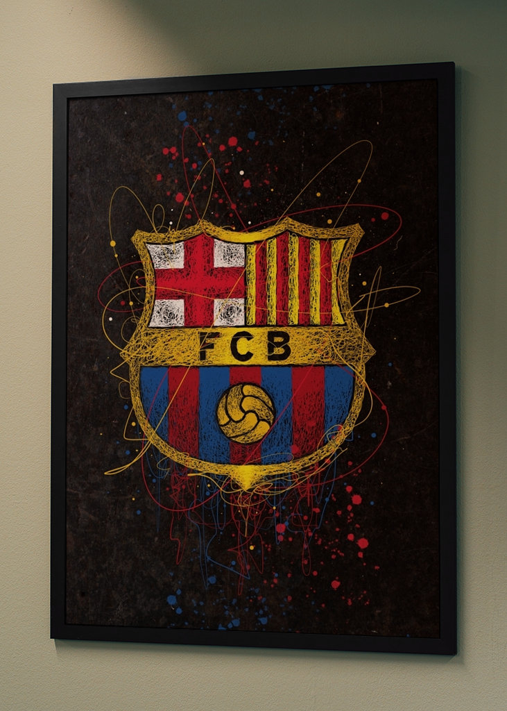 Arte garabateado del escudo de armas