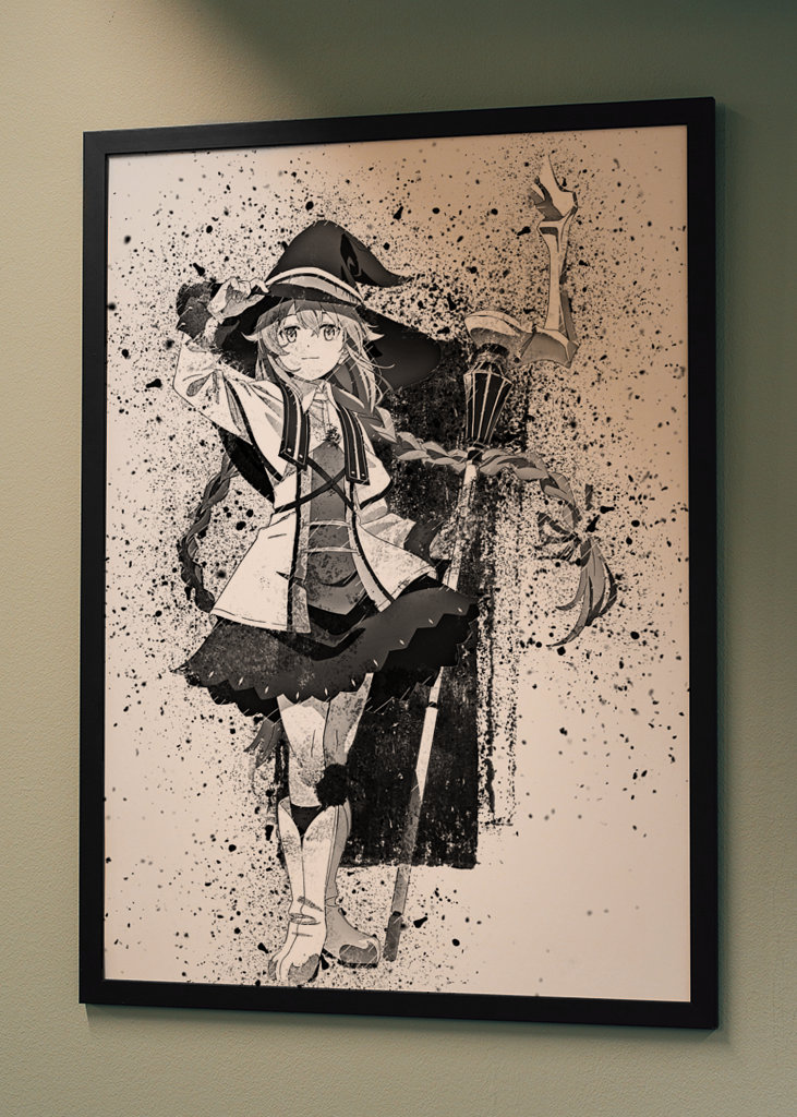 Arte de boceto de Roxy migurdia