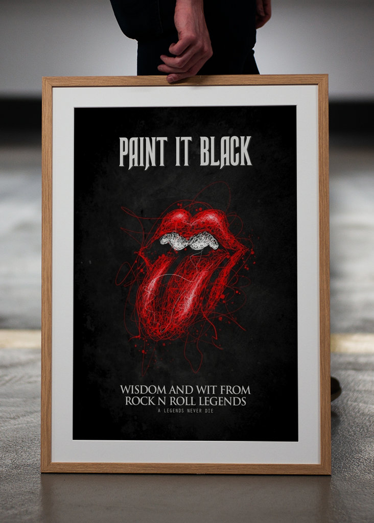 Musik mit roter Zunge