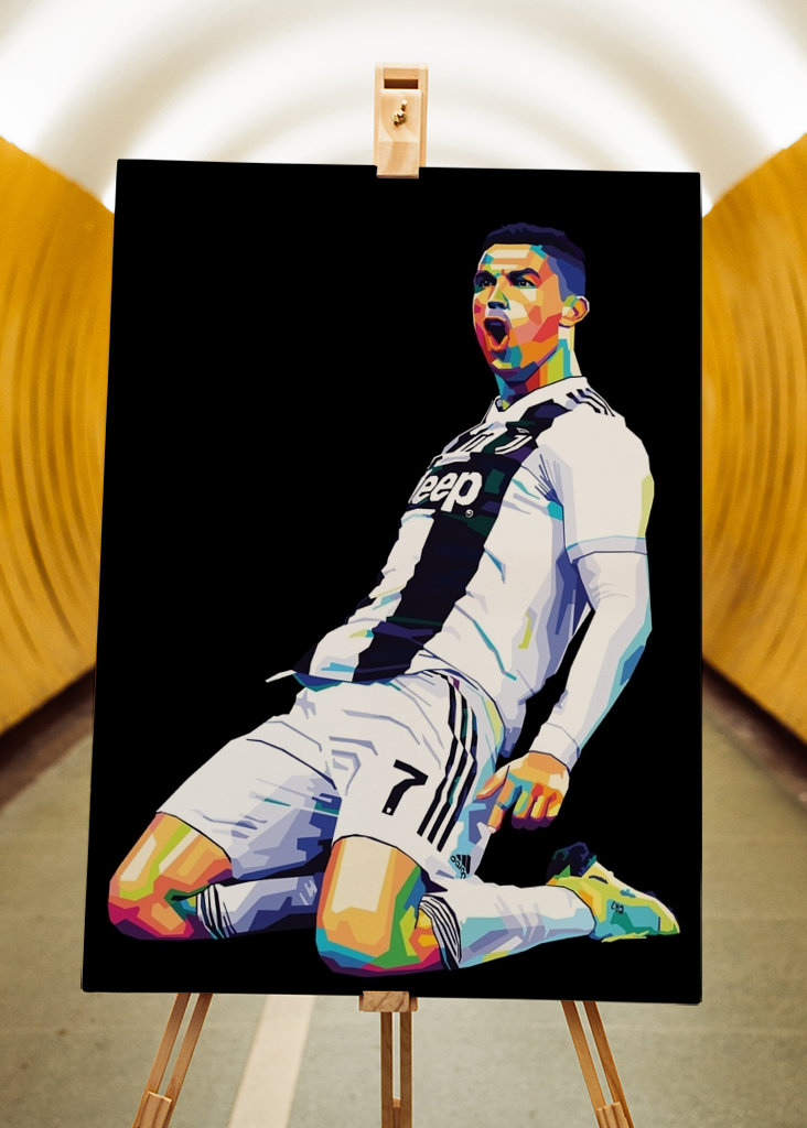 C. Ronaldo Pop Art