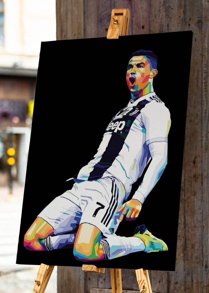 C. Ronaldo Pop Art