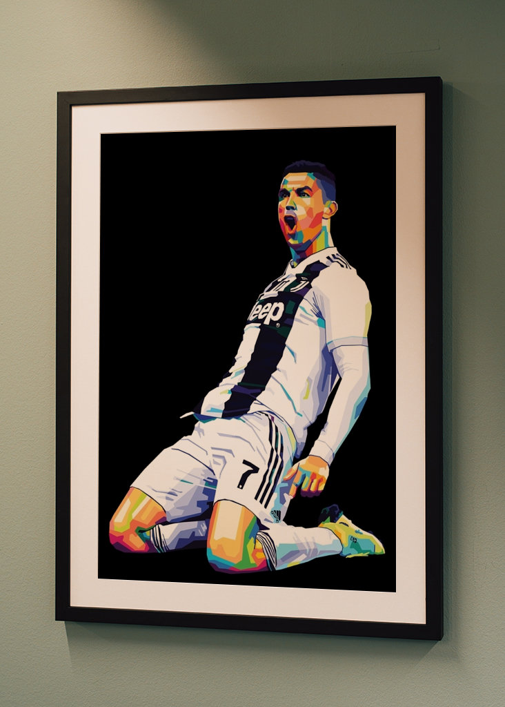 C. Ronaldo Pop Art