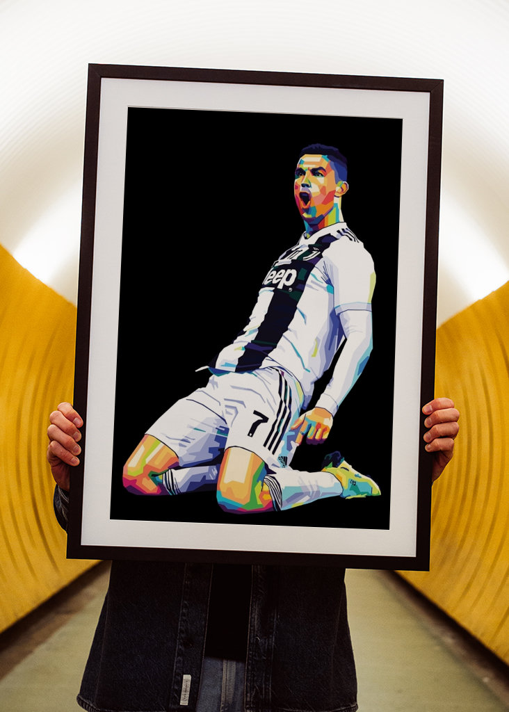 C. Ronaldo Pop Art
