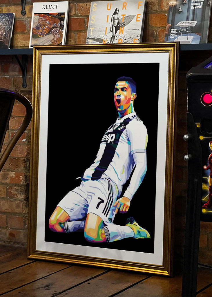 C. Ronaldo Pop Art