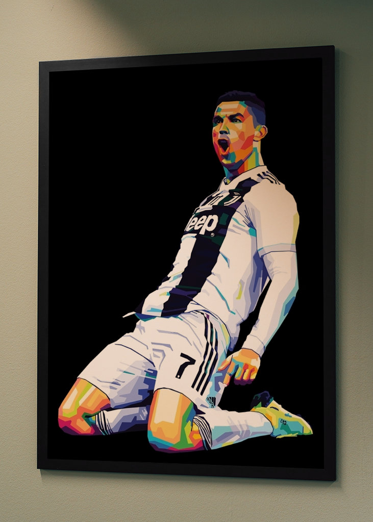 C. Ronaldo Pop Art