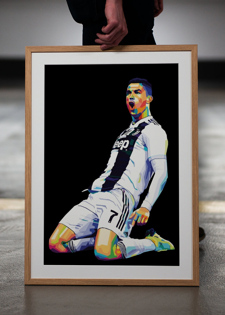 C. Ronaldo Pop Art