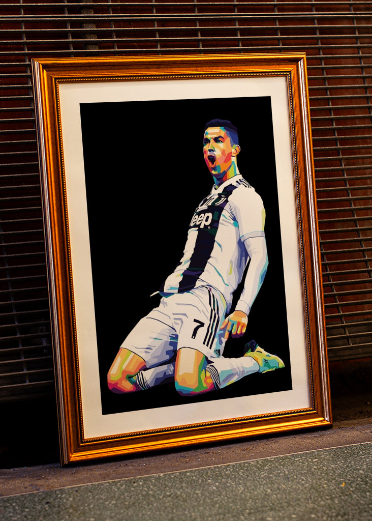 C. Ronaldo Pop Art