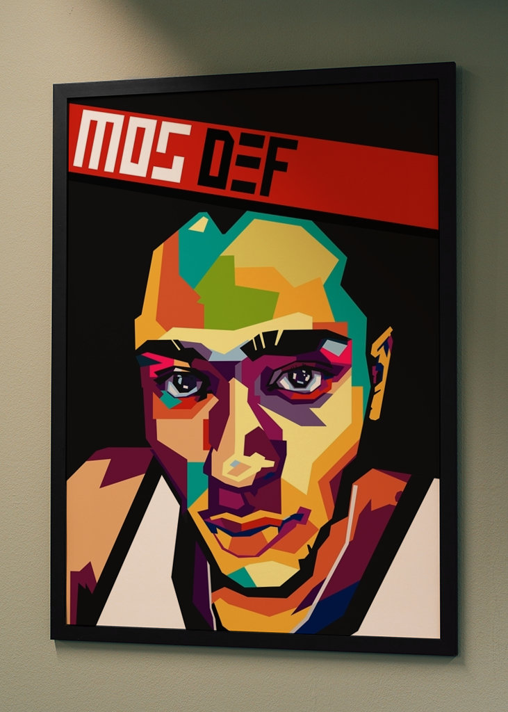 Mos Def Rapper Pop Art