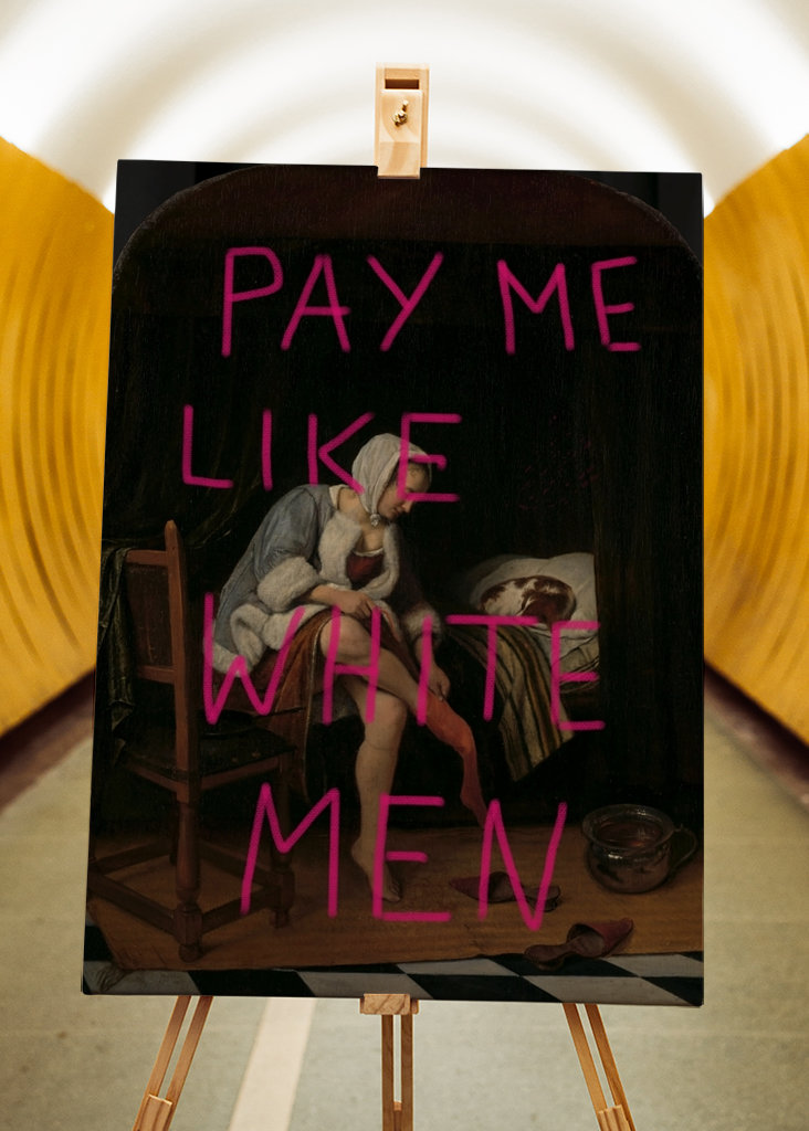 Plaťte mi jako bílí muži 