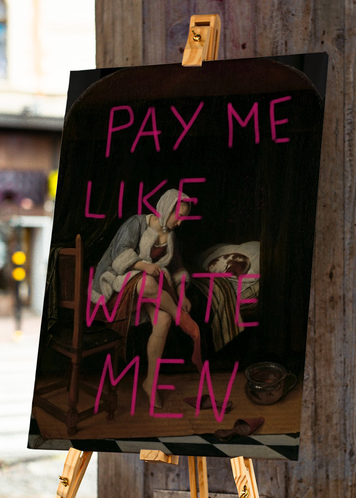 Plaťte mi jako bílí muži 