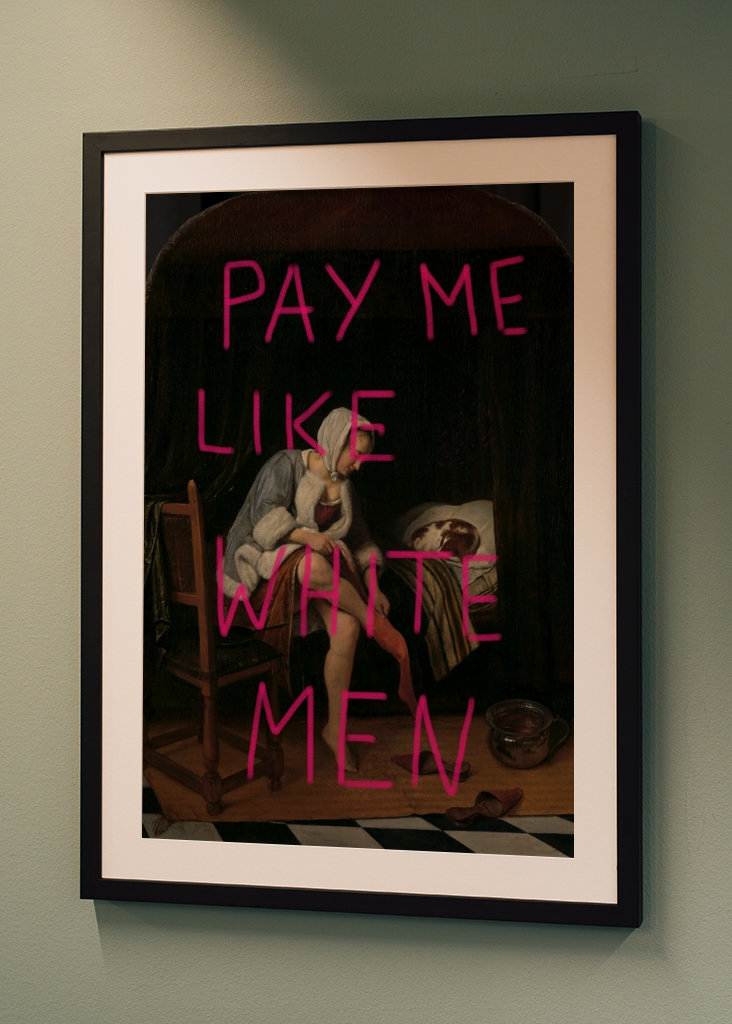 Plaťte mi jako bílí muži 