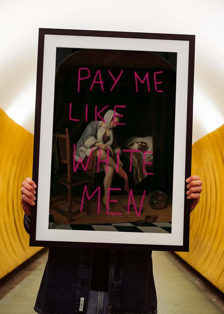 Plaťte mi jako bílí muži 