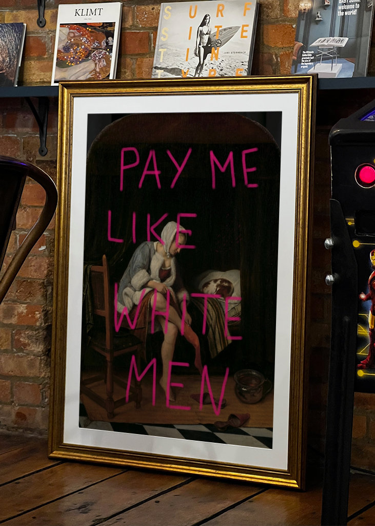 Plaťte mi jako bílí muži 