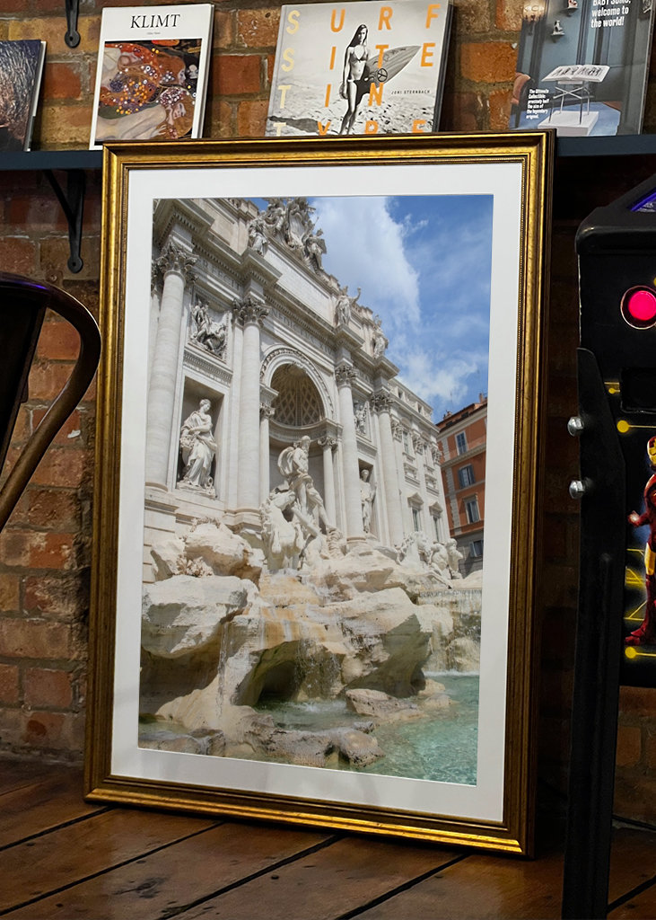 Trevi-Brunnen in Rom 4