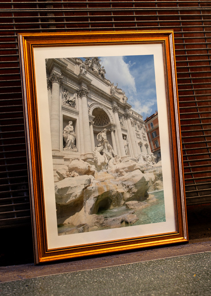 Trevi-Brunnen in Rom 4