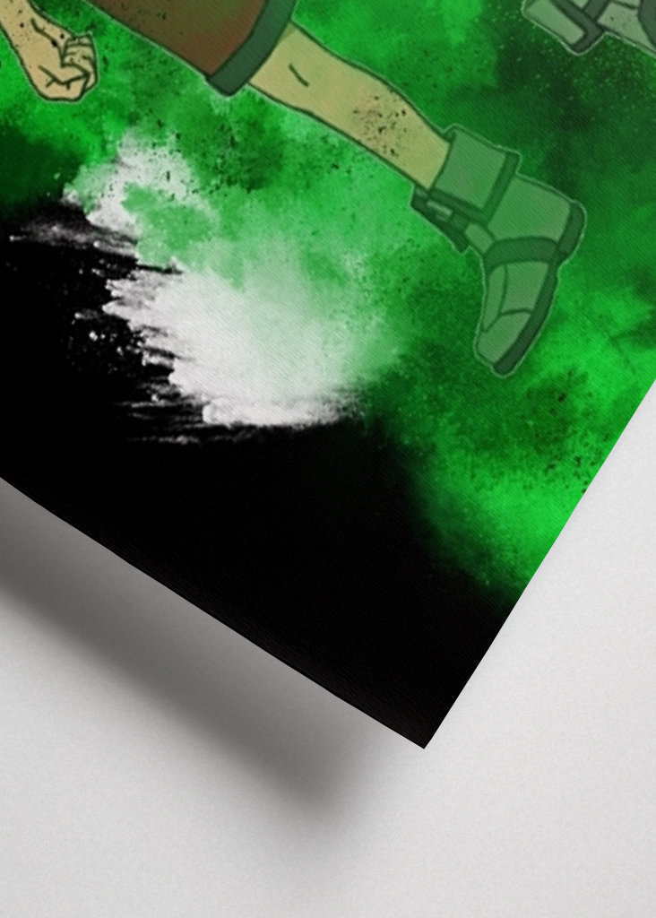 Zelený štětec Rudeus Greyrat