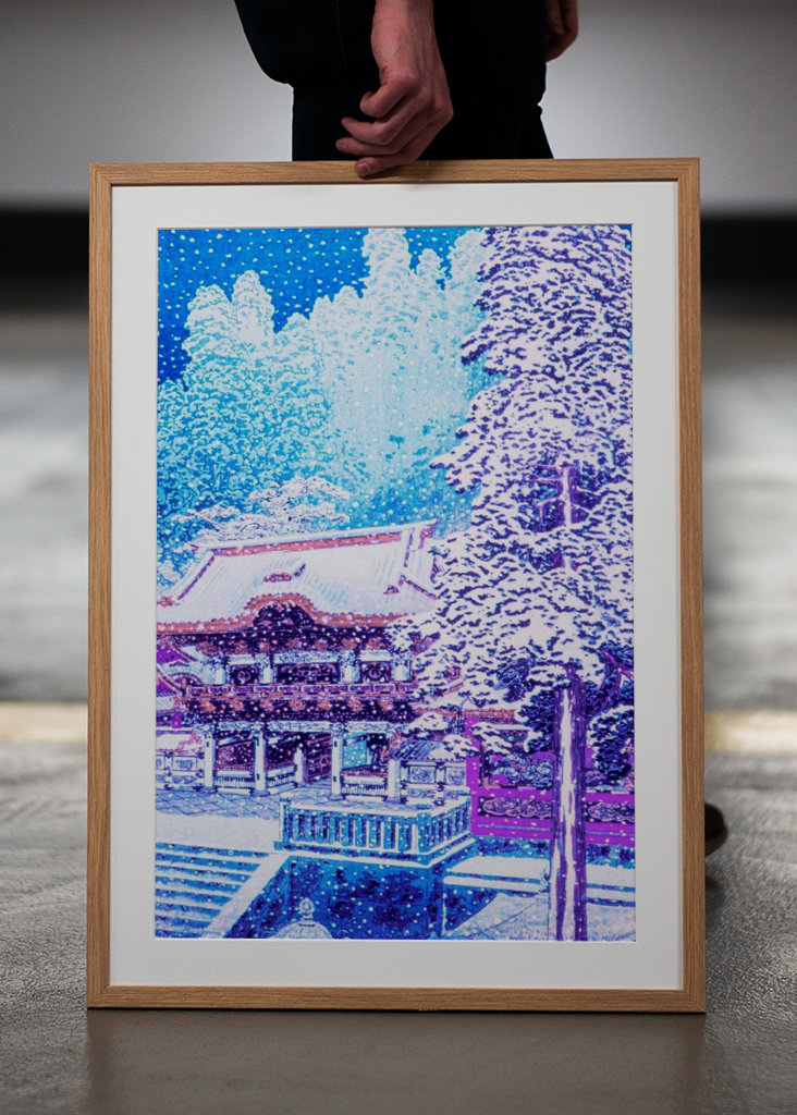 Winter an der Pagode