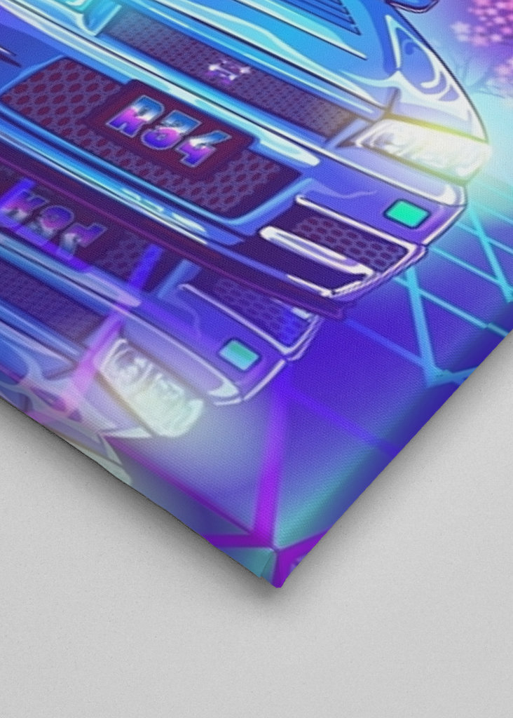 Nissan GTR R34 City Neon