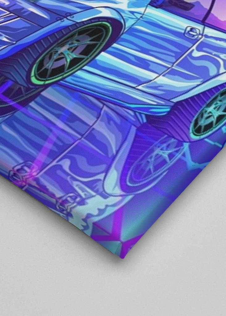 Subaru WRX STi Synthwave City