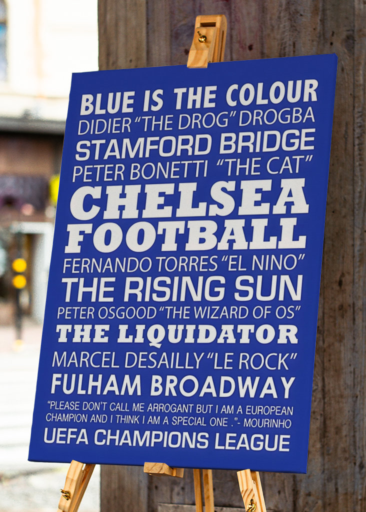 Chelsea Quotes poster
