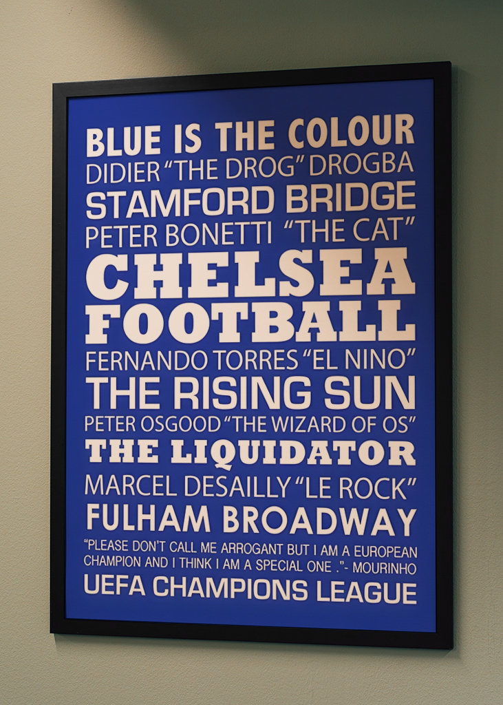 Chelsea Quotes poster