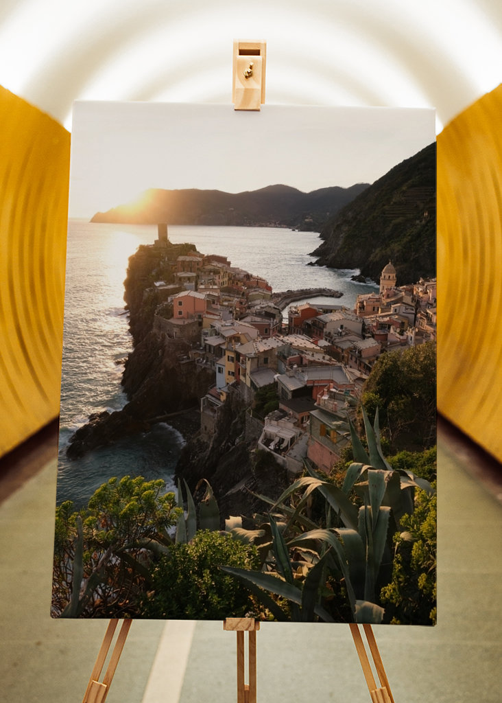Sunset in Vernazza, Italy