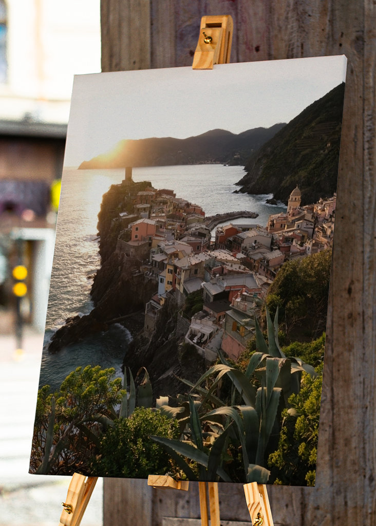 Sunset in Vernazza, Italy